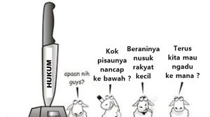 Hukum di Negara Lemah Hukum